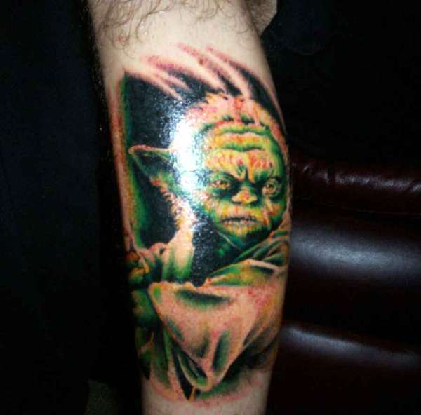 yoda tattoo