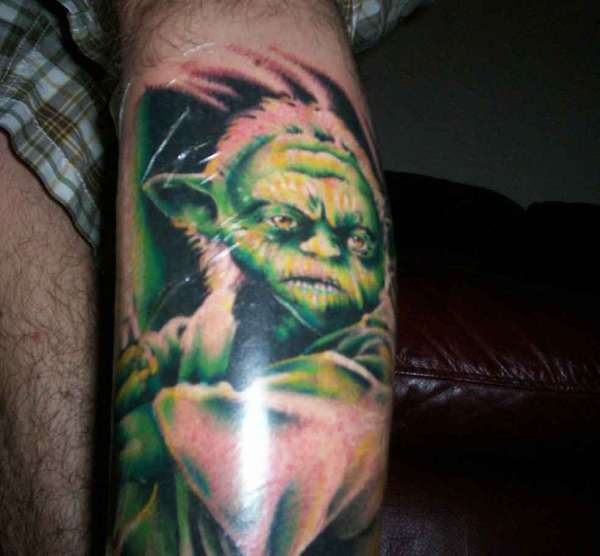 yoda tattoo