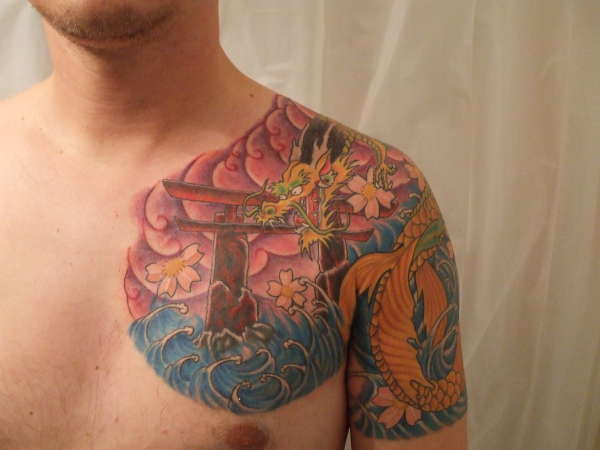 Koi-Dragon tattoo