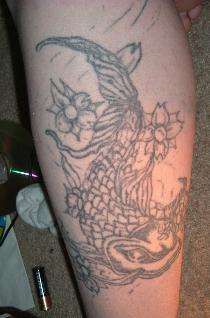 Koi tattoo