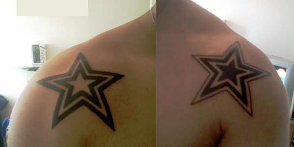 Star Shoulder tattoo