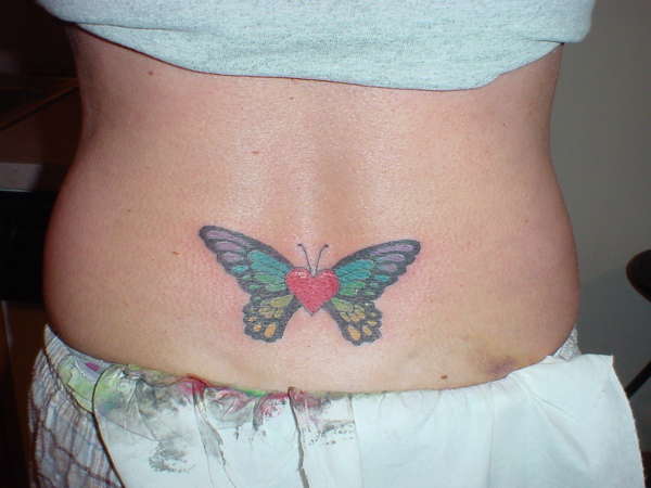 Wifes tramp stamp tattoo