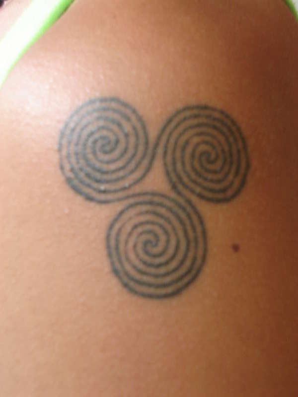 Celtic Spiral tattoo