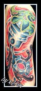 Piston tattoo