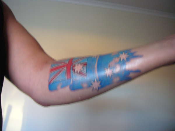 AussieFlag tattoo