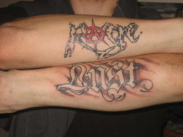 Lust & Rage tattoo