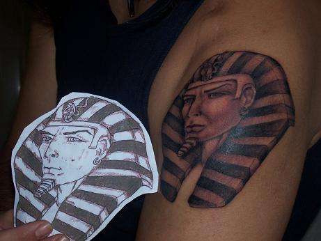 EGYPTIAN PHAROAH2!! tattoo