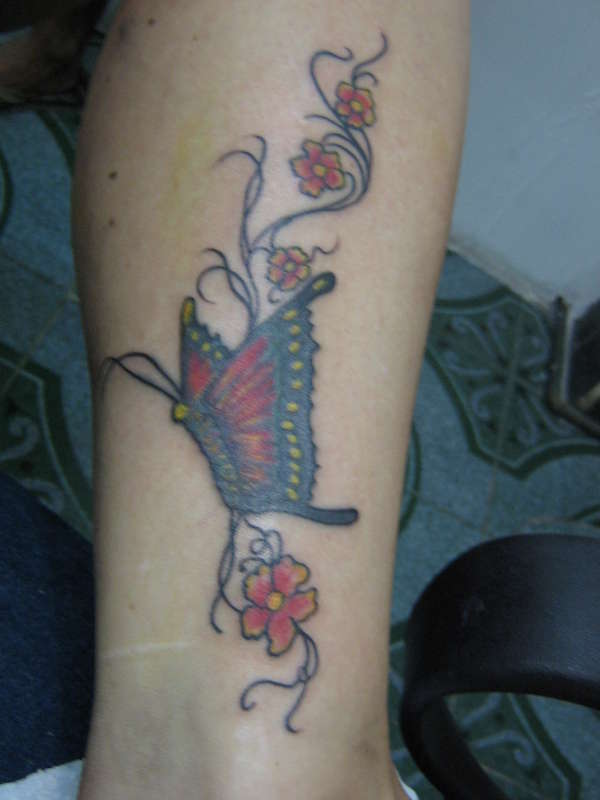 Mariposa traicionera tattoo