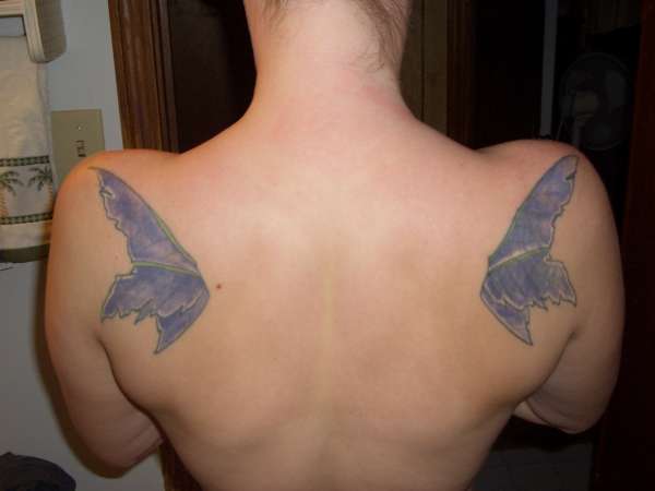 wings tattoo