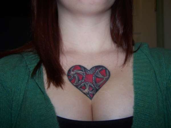 Mechanical Heart tattoo