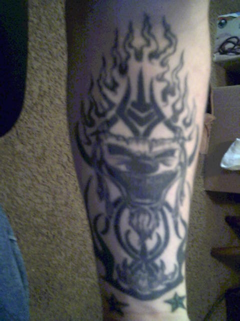clown tattoo