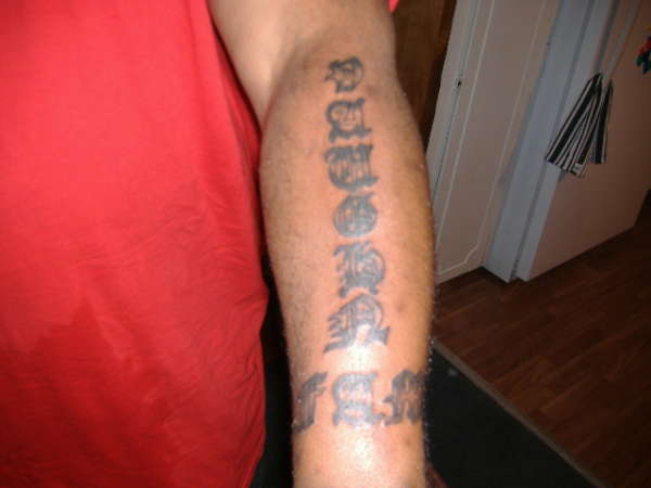 name tattoo