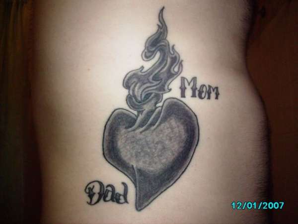 mom & dad tattoo