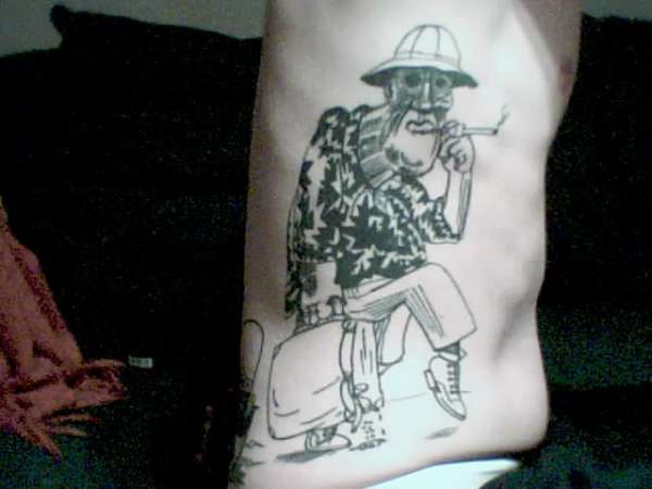 Raul Duke tattoo