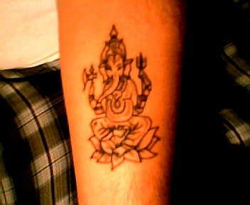 ganesh tattoo