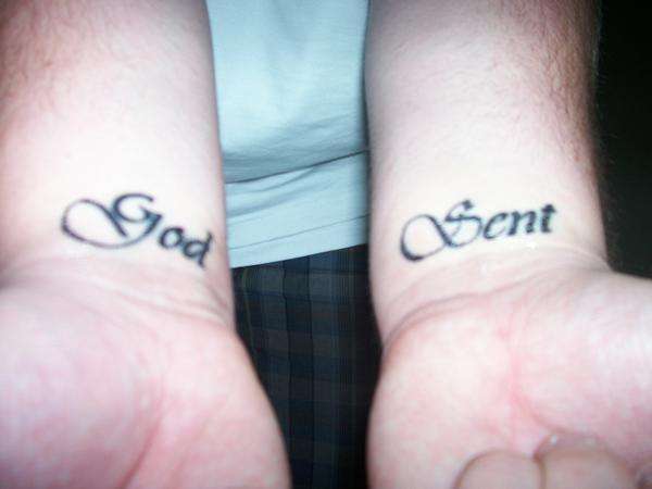 god sent tattoo