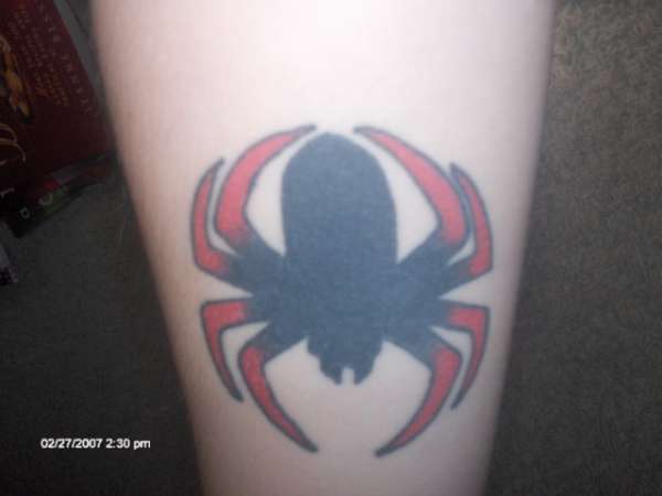 "Cold" Spider tattoo