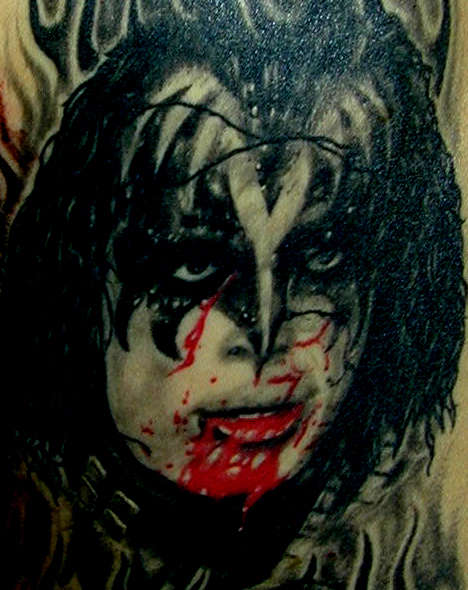 Gene Simmons tattoo