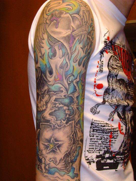 Half Sleeve tattoo