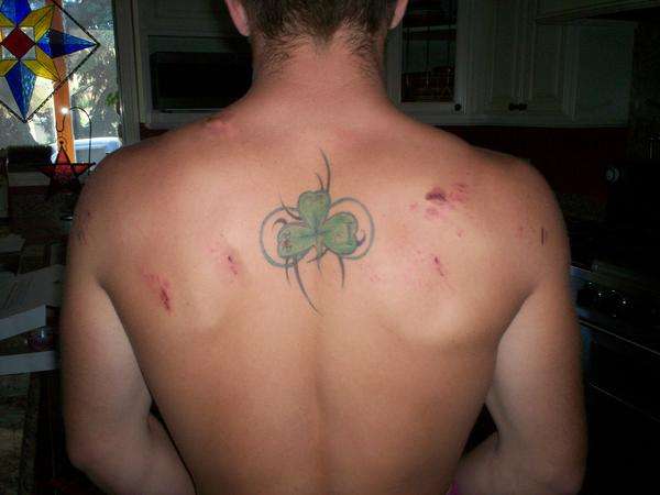 3 leif clover tattoo