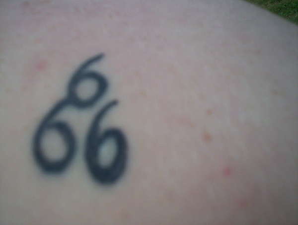 666 tattoo