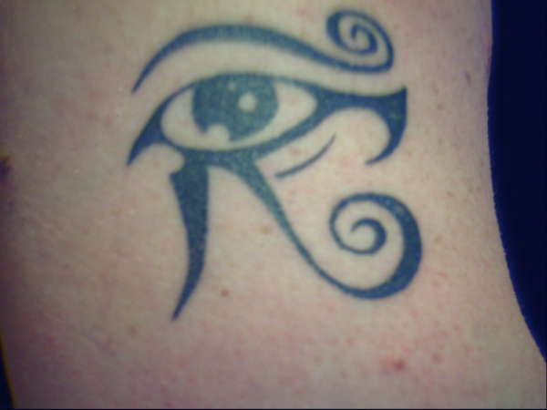 Eye of Horus tattoo