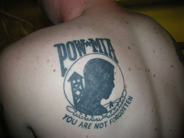 POW MIA tattoo