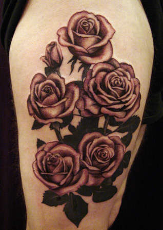 my bouquet tattoo