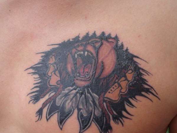 Bear (native) tattoo