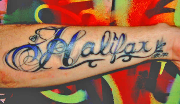 Halifax.dibs tattoo