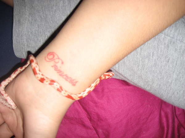 Princess tattoo