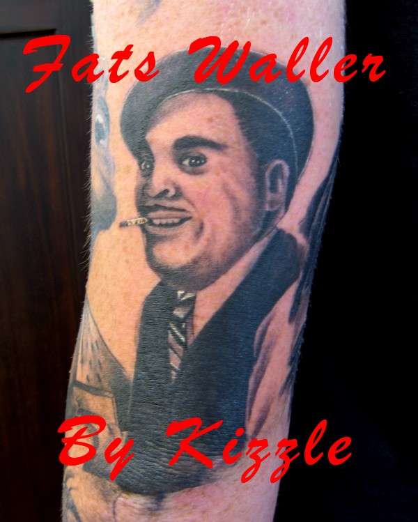 Fats Waller tattoo