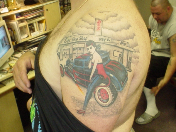 THE CHOP SHOP tattoo