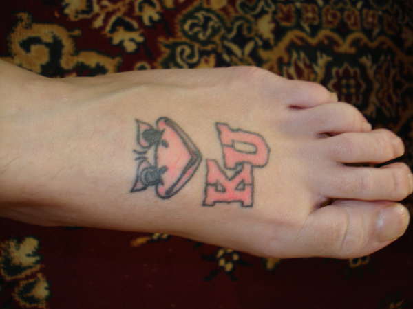 Rock Chalk Jayhawk tattoo