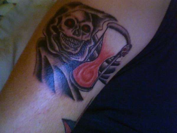 Death is coming tattoo