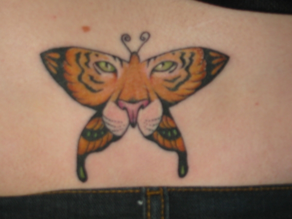 Tigerfly tattoo