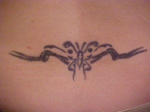 lowerback tattoo