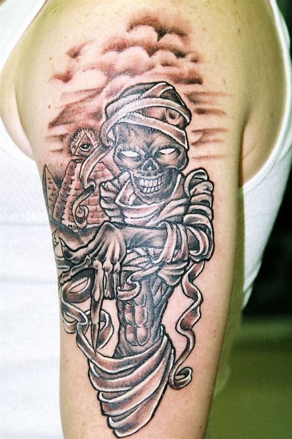 mummy tattoo