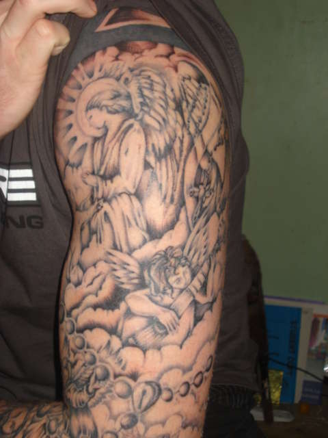 Angel tattoo