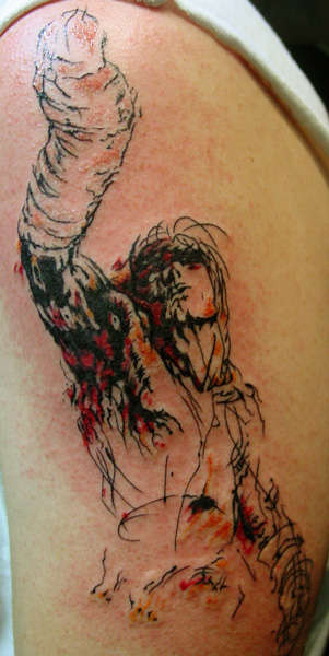 Another piece by the wonderful Derek Hess tattoo