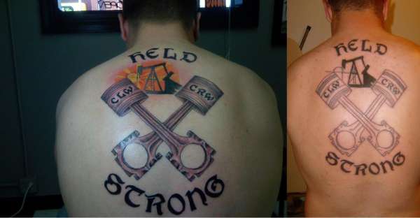 HELD STRONG 2 tattoo