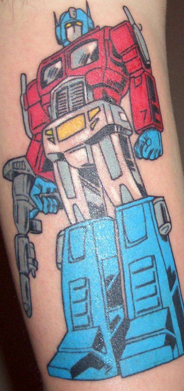 Optimus Prime tattoo
