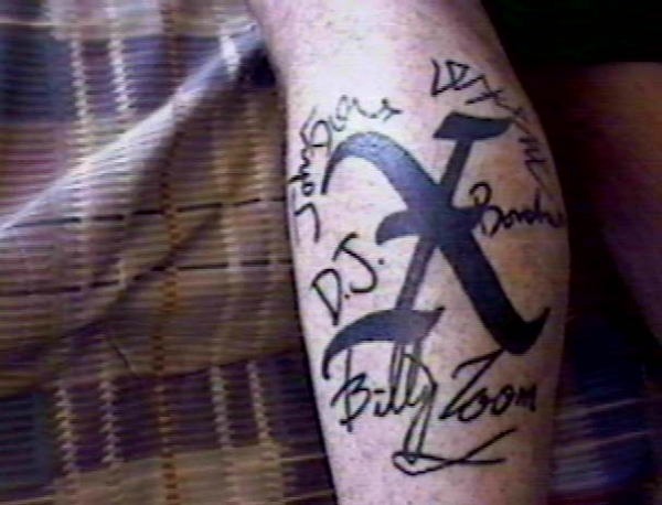 X tattoo tattoo
