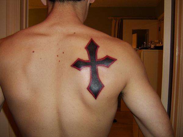Cross tattoo
