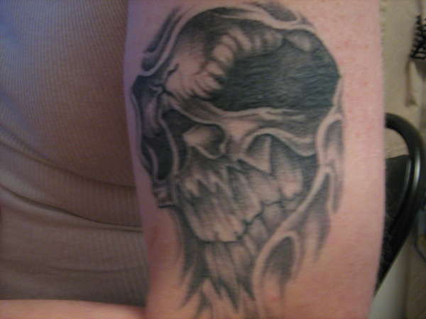 Manson Reaper tattoo