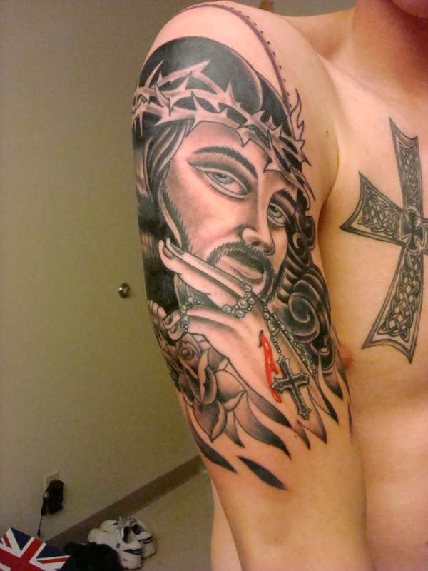 half sleeve tattoo