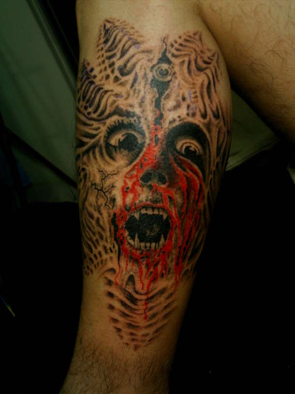 screamo bio tatz...done by st.angel78 tattoo