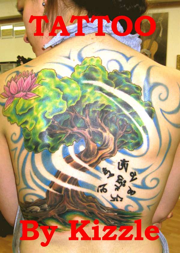 Back Tree tattoo