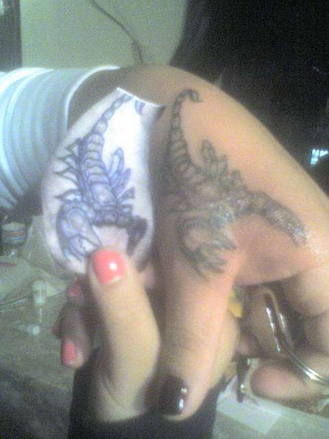 SCORPION tattoo
