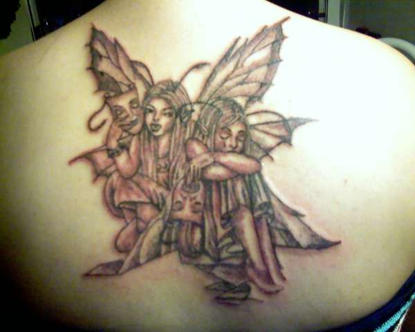 SMILE NOW CRY LATER FAIRYS tattoo